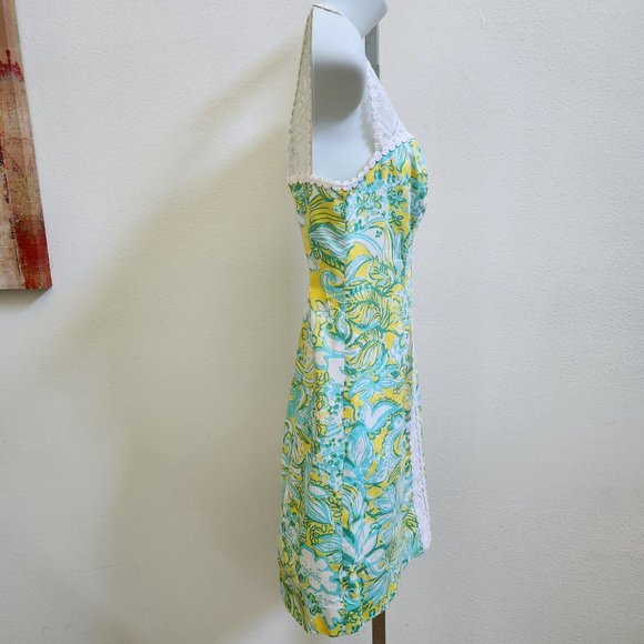 Lilly Pulitzer Sofia Shift Dandelion Yellow, size 0 - Picture 6 of 12